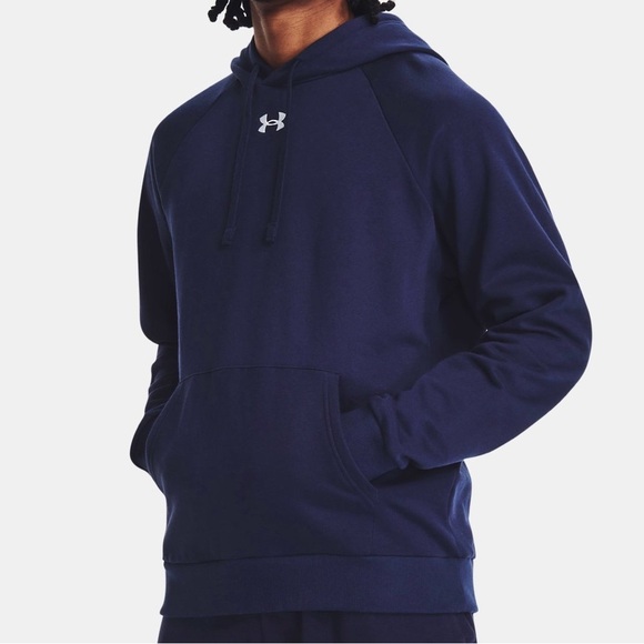 Under Armour Men’s Rival Fleece Hoodie Size Small - Picture 3 of 5